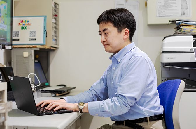 エリアマネジャーの働く姿