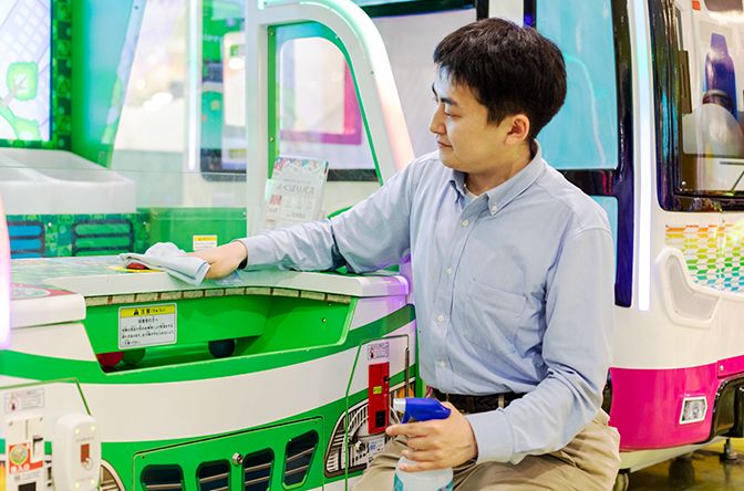 エリアマネジャーの働く姿