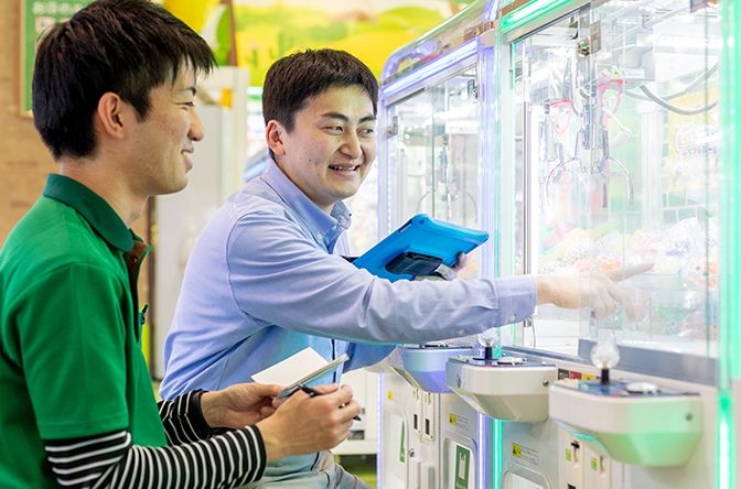 エリアマネジャーの働く姿