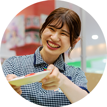笑顔のストアマネジャー代行